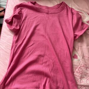 old navy pink top